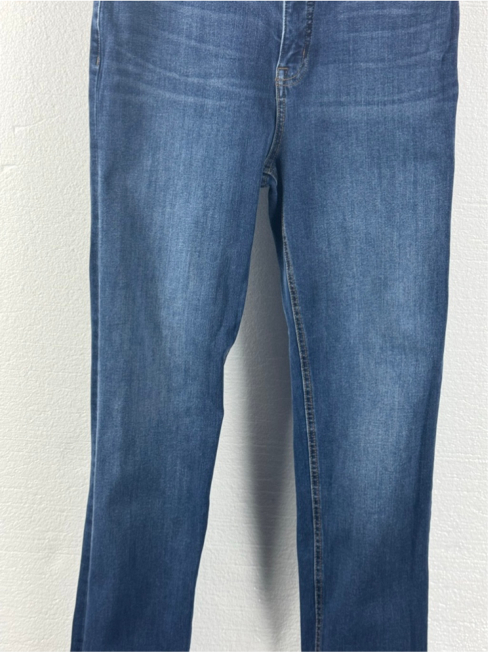 M&S Collection The Magic Jean Sculpt High Rise Straight Leg Jeans Size 12L - Picture 2 of 8